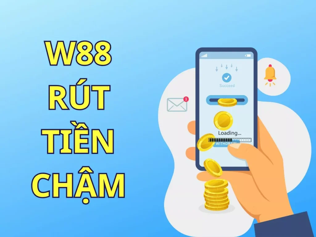 Nguyên nhân và cách xử lý khi w88 rút tiền chậm